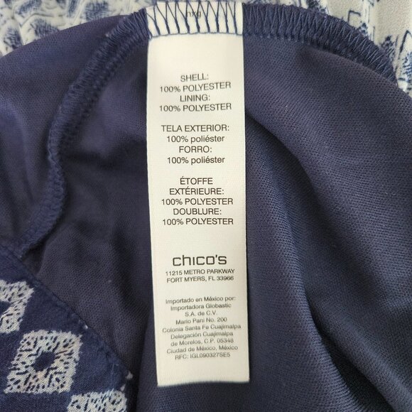 Chico's Plested Maxi Skirt Size 0 US Small or 4 - Picture 8 of 10